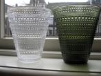 Twee Iittala Kastehelmi vazen Fins design 1964, Ophalen of Verzenden