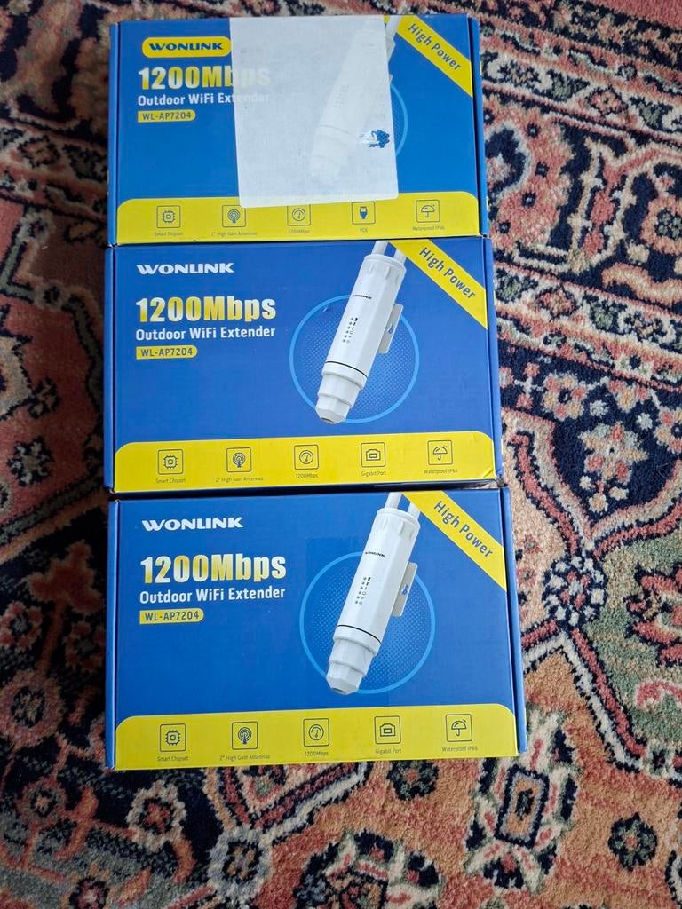 WONLINK 1200Mbps Outdoor WiFi Extender WL-AP7204, Ophalen of Verzenden