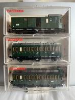 Fleischmann personen rijtuigen 5095-5092-5094, Gelijkstroom, Fleischmann, Wagon, Ophalen of Verzenden