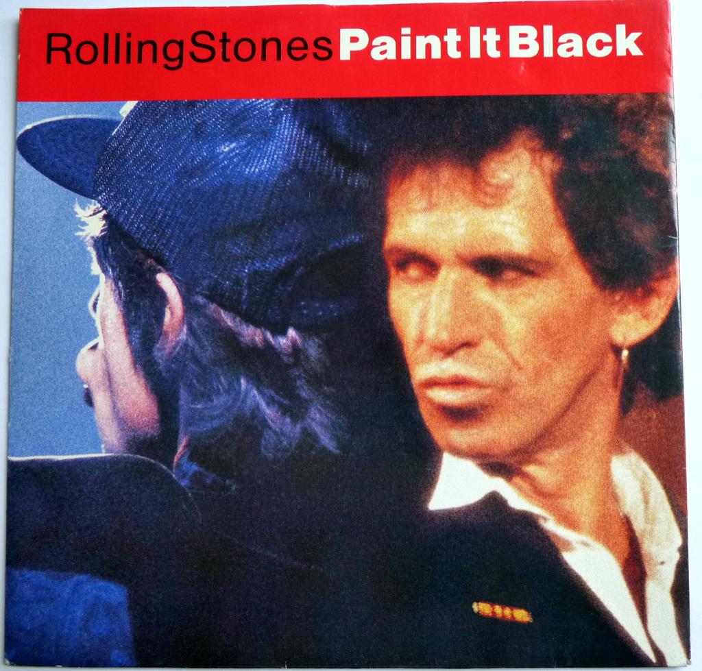 H34 rolling stones  Paint it black/ Play with Fire HOL91 €50, Cd's en Dvd's, Vinyl Singles, 1990 - 1999, 7 inch, Single, Ophalen of Verzenden