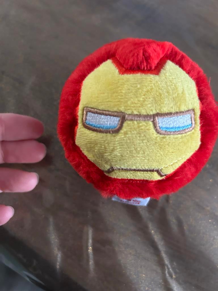Iron Man Ty Knuffel en Bounce Bal Marvel, Ophalen of Verzenden, Zo goed als nieuw, Overige typen