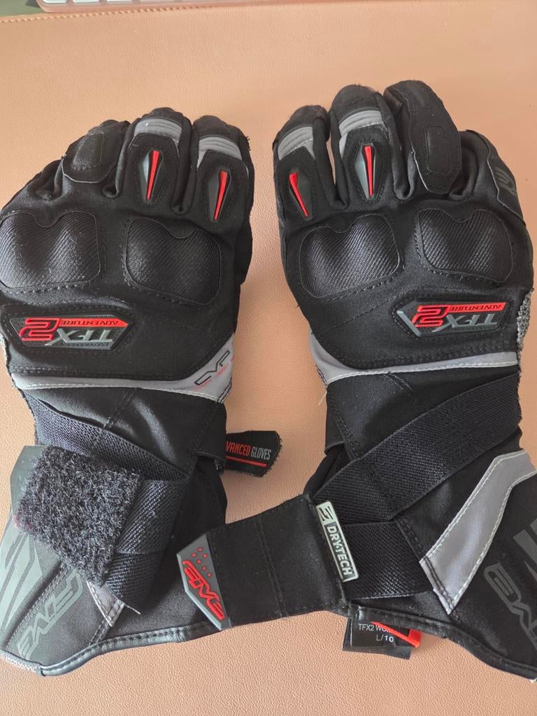 FIVE TFX2 Woman WP motorhandschoenen - Maat L/10, Motoren, Kleding | Motorkleding, Handschoenen, Dames, Tweedehands, Ophalen of Verzenden