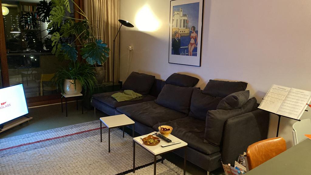 Hoezen soderhamn bank antraciet, Gebruikt, 125 cm of meer, Ophalen of Verzenden, Stof