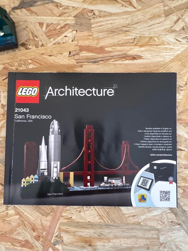 Lego Architecture San Francisco 21043, Kinderen en Baby's, Speelgoed | Duplo en Lego, Ophalen of Verzenden, Zo goed als nieuw