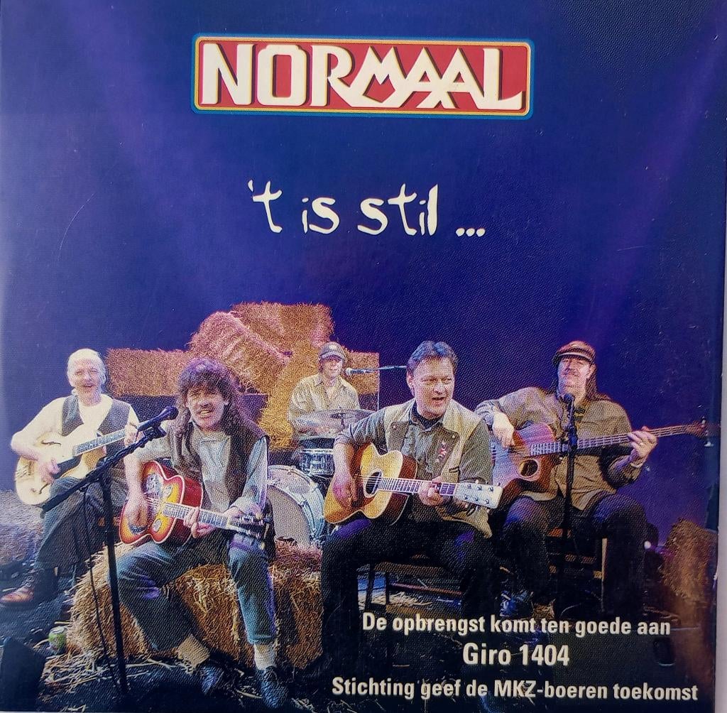 Normaal – 'T Is Stil ..., Cd's en Dvd's, Cd Singles, 1 single, Ophalen of Verzenden, Zo goed als nieuw, Nederlandstalig