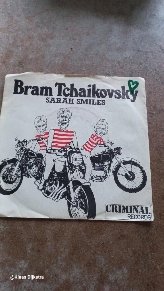 Bram Tchaikovsky - Sarah Smiles, Ophalen of Verzenden, Gebruikt, Pop