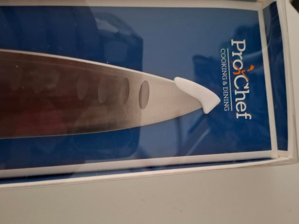 Nieuwe Pro Chef Koksmes - Perfect voor elke keuken, Overige typen, Nieuw, Ophalen of Verzenden, Zwart