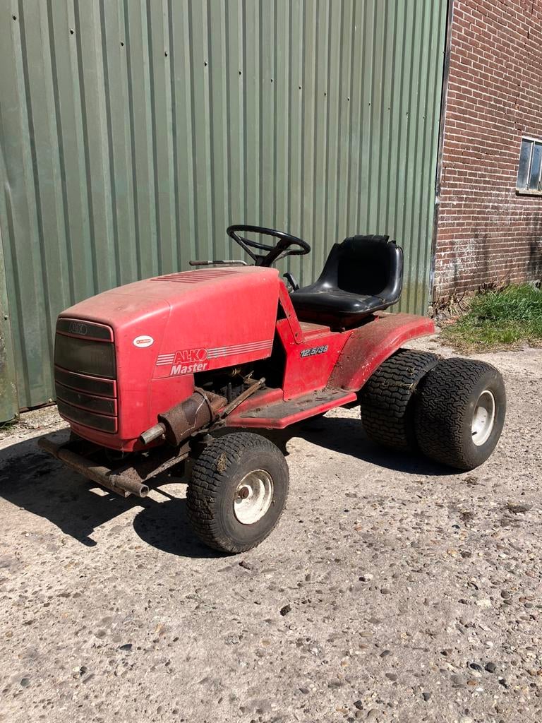 Zitmaaier met karretje, Ophalen, Gebruikt