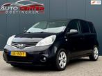 Nissan Note 1.4 Visia Airco Trekhaak Cruise NweApk, Voorwielaandrijving, Stof, Gebruikt, Zwart