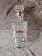 Vintage Glazen Fles met Stop, Verzenden