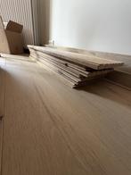 Eikenhouten planken voor vloer, Doe-het-zelf en Verbouw, Hout en Planken, Ophalen, 25 tot 50 mm, Eiken, Zo goed als nieuw