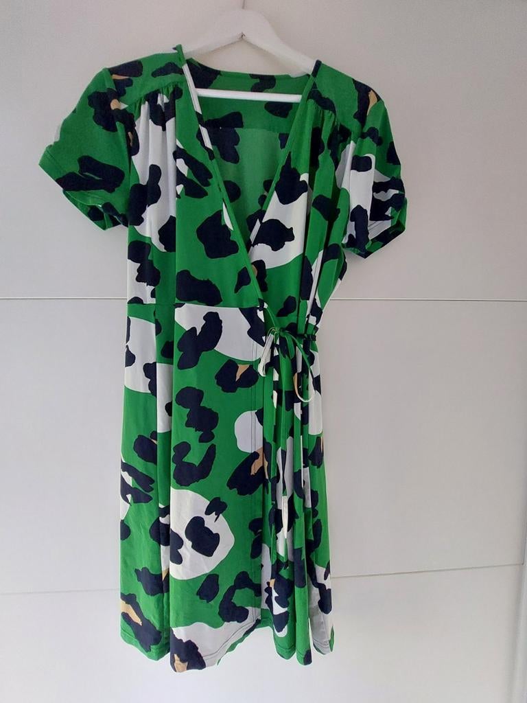 Studio Anneloes wikkeljurk maat L travelstof, Kleding | Dames, Jurken, Studio Anneloes, Maat 42/44 (L), Ophalen of Verzenden, Gedragen