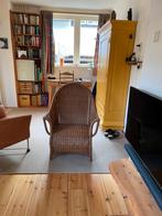 Comfortabele rietenstoel, Huis en Inrichting, Ophalen of Verzenden, Gebruikt, Rechthoekig, Riet of Rotan