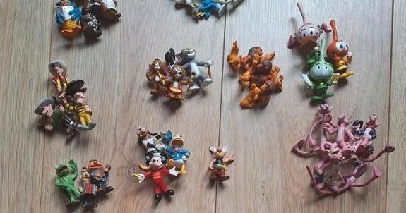 Collectie vintage verzamelingspoppetjes (jaren 80), Verzamelen, Ophalen of Verzenden, Zo goed als nieuw