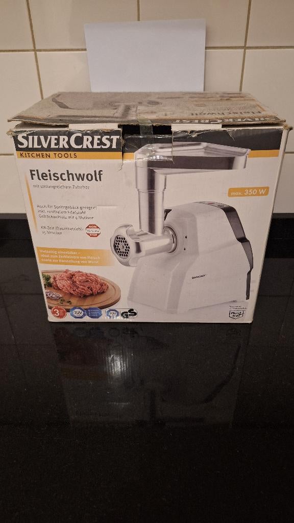 Gehaktmolen, Overige typen, Ophalen of Verzenden, Zo goed als nieuw, Wit