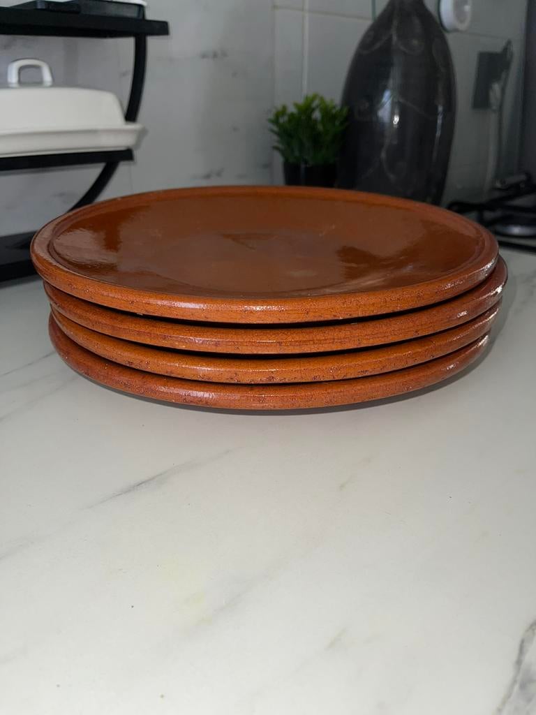 Mooie arden boorden, Ophalen of Verzenden, Nieuw, Aardewerk, Bord(en)