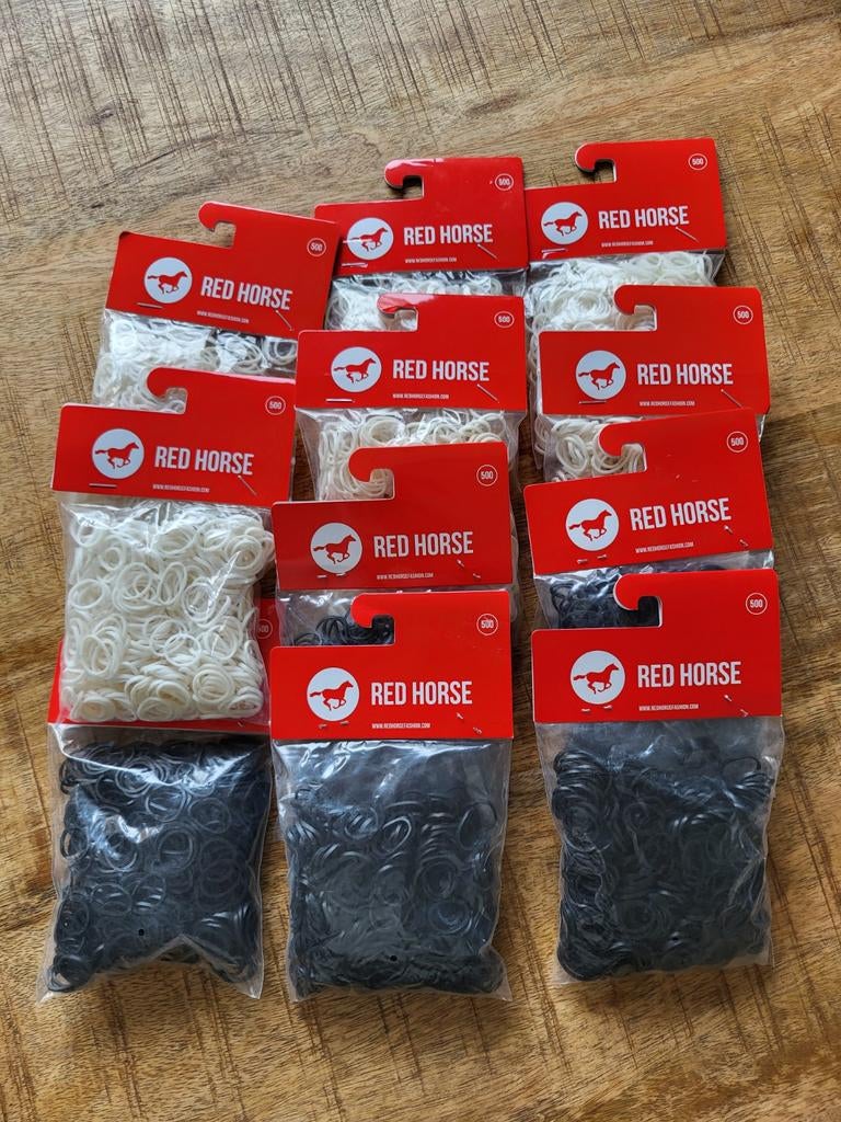 Partij paardenelastiekjes, Horka, ., Nieuw, Ophalen of Verzenden