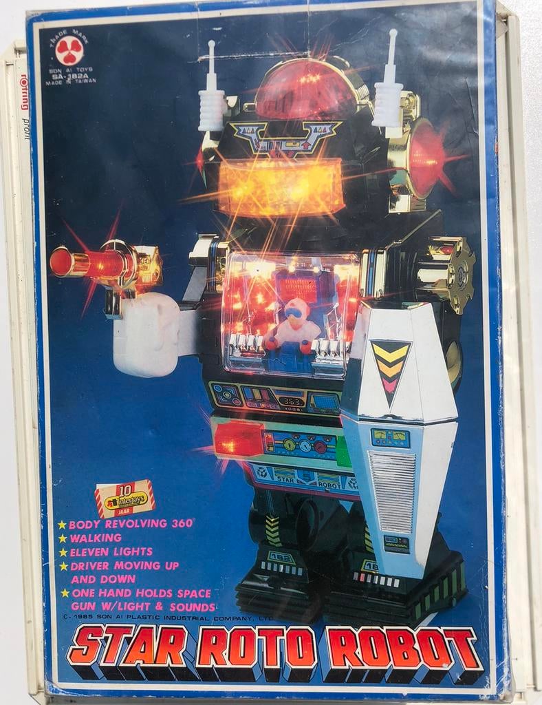 Star Roto Robot (Taiwan, 1985, NOS), Ophalen of Verzenden