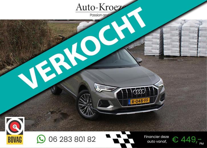 Audi Q3 35 TFSI S edition | Stoelverwarming | Camera | Virtu, Auto's, Audi, Bedrijf, Te koop, Q3, ABS, Achteruitrijcamera, Airbags