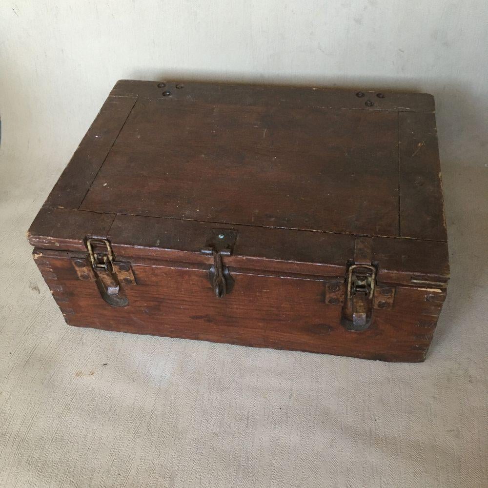 wo2 - Duitse munitiekist B Luftdichter Patronenkasten - MG, Verzamelen, Militaria | Tweede Wereldoorlog, Ophalen of Verzenden