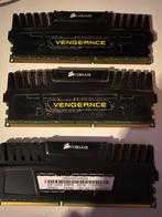 3x 4GB DDR3 1600MHz Corsair Vengeance RAM, Gebruikt, Server, DDR3, Ophalen of Verzenden