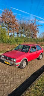 Volkswagen Polo 1.3 Coupe 40KW U9 1989 Rood, Voorwielaandrijving, Stof, 54 pk, 4 cilinders