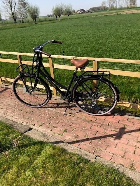 fiets, Fietsen en Brommers, Fietsen | Dames | Damesfietsen, Terugtraprem, Gebruikt, 50 tot 53 cm, Ophalen