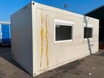Nette kantoorunit bouwkeet 6x3 meter, 2 zijden ramen, Zakelijke goederen, Machines en Bouw | Keten en Containers, Ophalen
