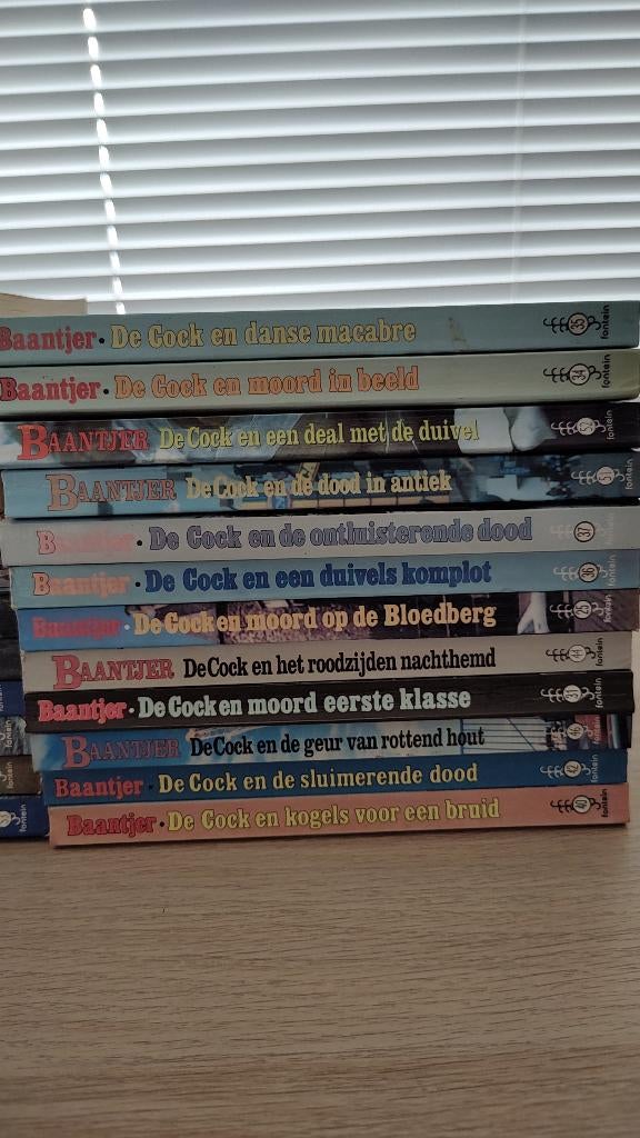 Baantjer boeken, Boeken, Ophalen, Zo goed als nieuw, A.C. Baantjer