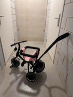 Roze driewieler met duwstang, Ophalen, Gebruikt, Duwstang