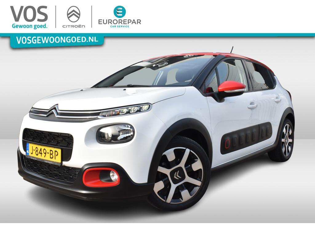 Citroën C3 PureTech 110 Shine | Airco | Navigatie | LM Velg, Auto's, Citroën, 1199 cc, Origineel Nederlands, Bedrijf, Handgeschakeld