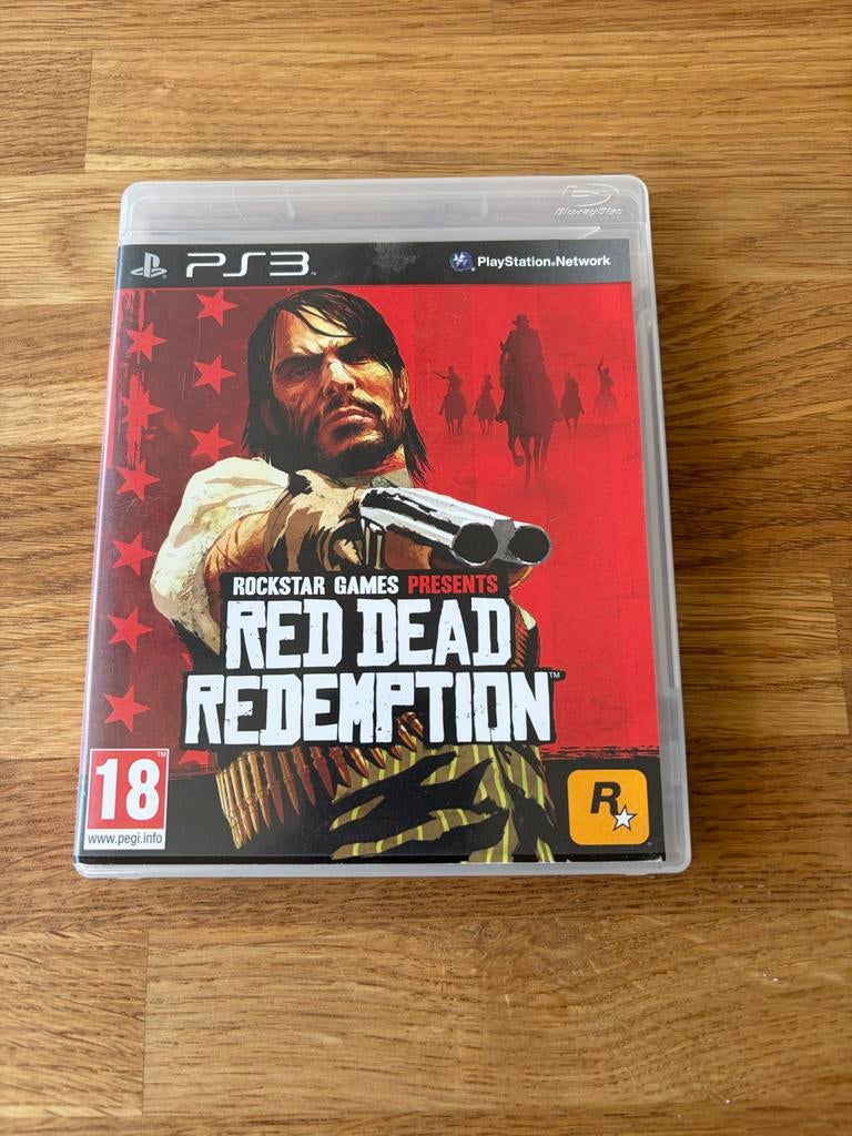 Red Dead Redemption PS3 Game met Artwork, Avontuur en Actie, Online, Vanaf 18 jaar, 1 speler