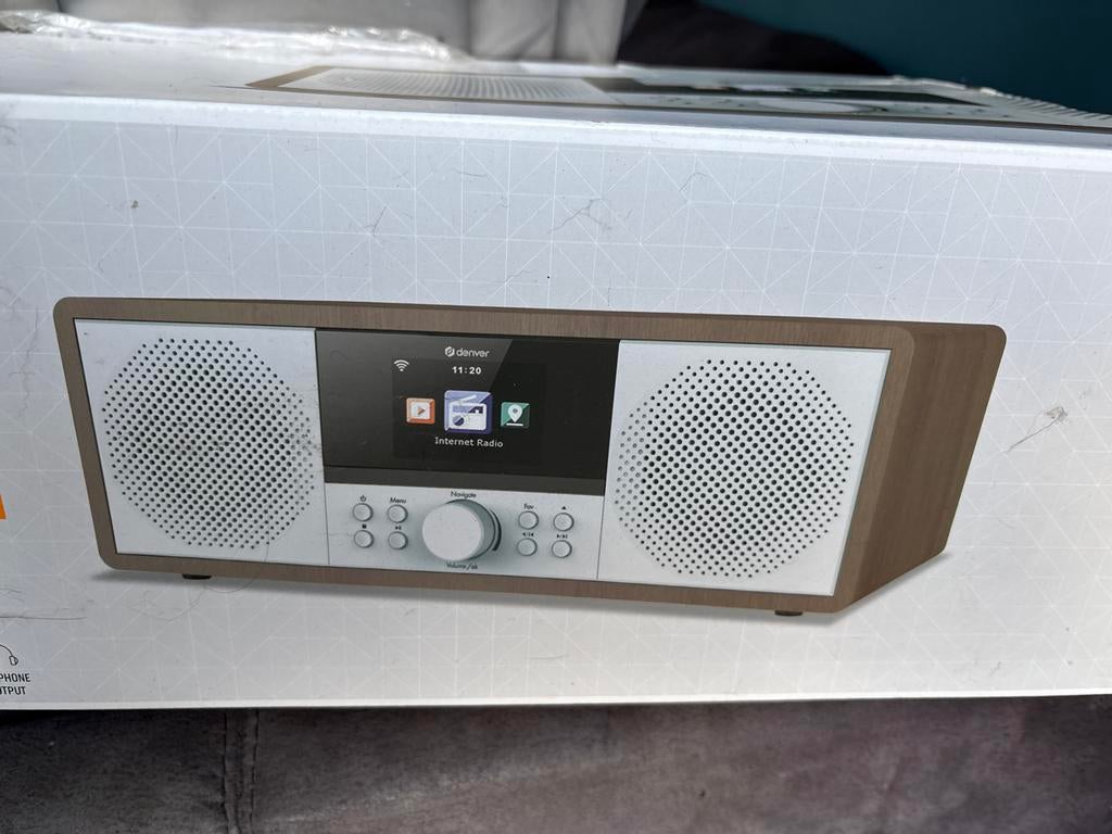 Denver MIR-270DW Internet DAB CD Radio met Bluetooth, Audio, Tv en Foto, Ophalen of Verzenden, Nieuw, Radio, Met cd-speler