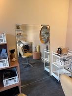 Grote spiegel met rand 92 x 156 cm, Gebruikt, Ophalen of Verzenden, 75 tot 100 cm, 150 tot 200 cm