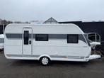 Hobby on Tour 470 KMF 2025 | Stapelbed, Caravans en Kamperen, Caravans, Schokbreker, Dwarsbed, Hobby, Bedrijf