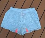 Hunkemöller opengewerkt wit strandshort maat S nieuw, Wit, Nieuw, Ophalen of Verzenden, Zwembroek of Short