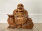 Houten Boeddha Beeld - 21cm, Huis en Inrichting, Ophalen, Zo goed als nieuw