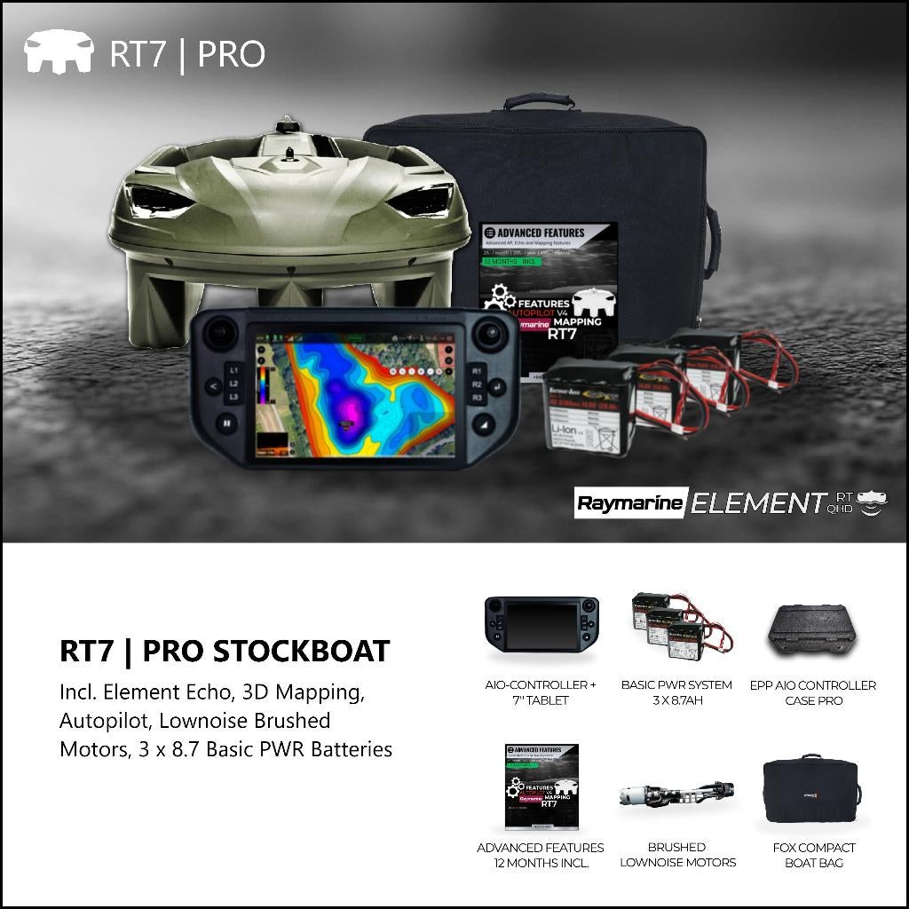 Carplounge RT7 | Voerboot | Raymarine Element | GPS, Watersport en Boten, Hengelsport | Karpervissen, Ophalen, Nieuw, Overige typen