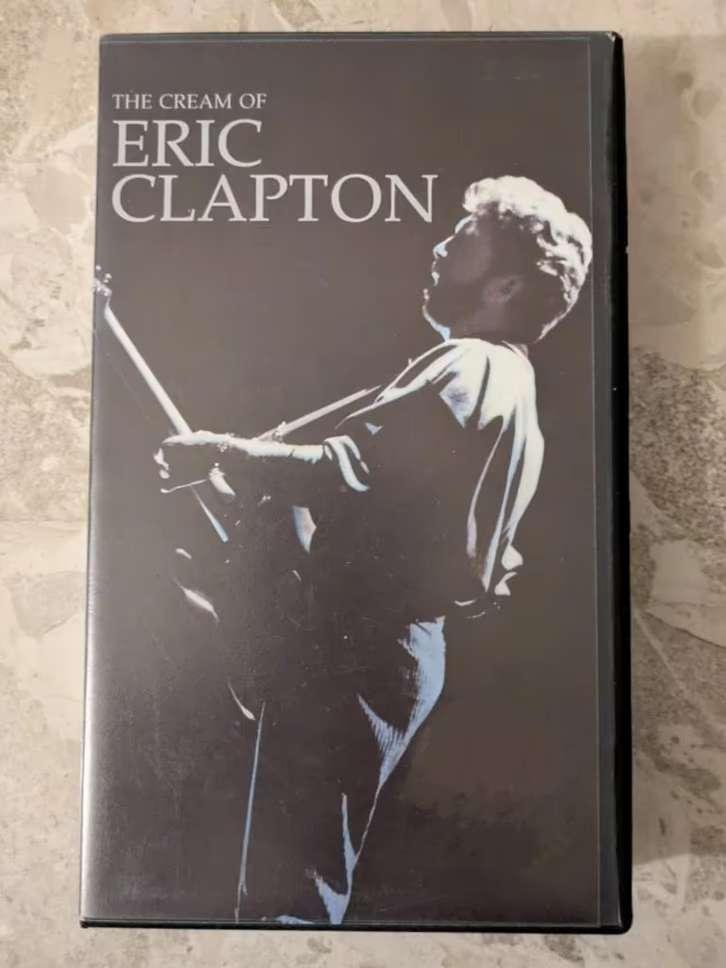 VHS Eric Clapton - The Cream Of Eric Clapton 081 188 3 Pal, Alle leeftijden, Ophalen of Verzenden, Gebruikt, Muziek en Concerten