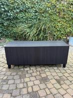 Ikea Besta dressoir zwartbruin, Ophalen of Verzenden, Gebruikt, 25 tot 50 cm, Minder dan 50 cm