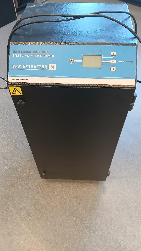 BRM lasersnijder extractor, Ophalen, Gebruikt, Afzuiger