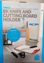 Bk set messen, snijplanken en houder nieuw, Nieuw, Ophalen of Verzenden