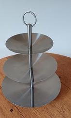 Etagère van roestvrijstaal, Ophalen of Verzenden, Zo goed als nieuw