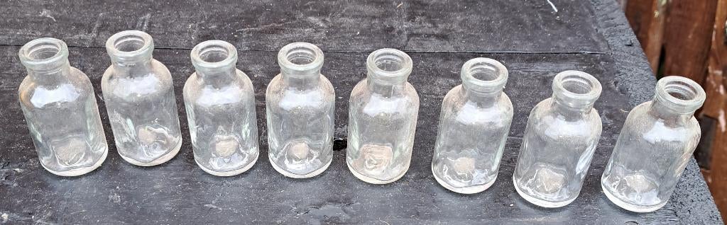 fles flesjes apothekersflesjes decoratie, Antiek en Kunst, Verzenden