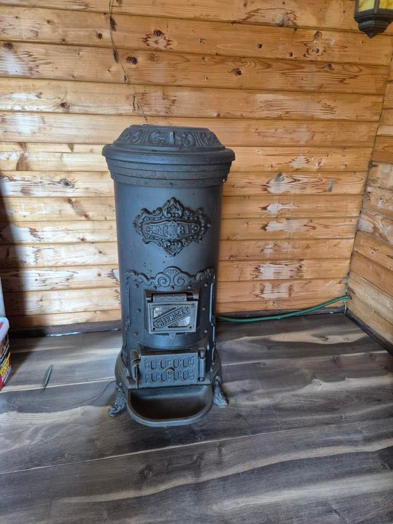 Gaskachel ouderwetse, Ophalen of Verzenden, Gebruikt