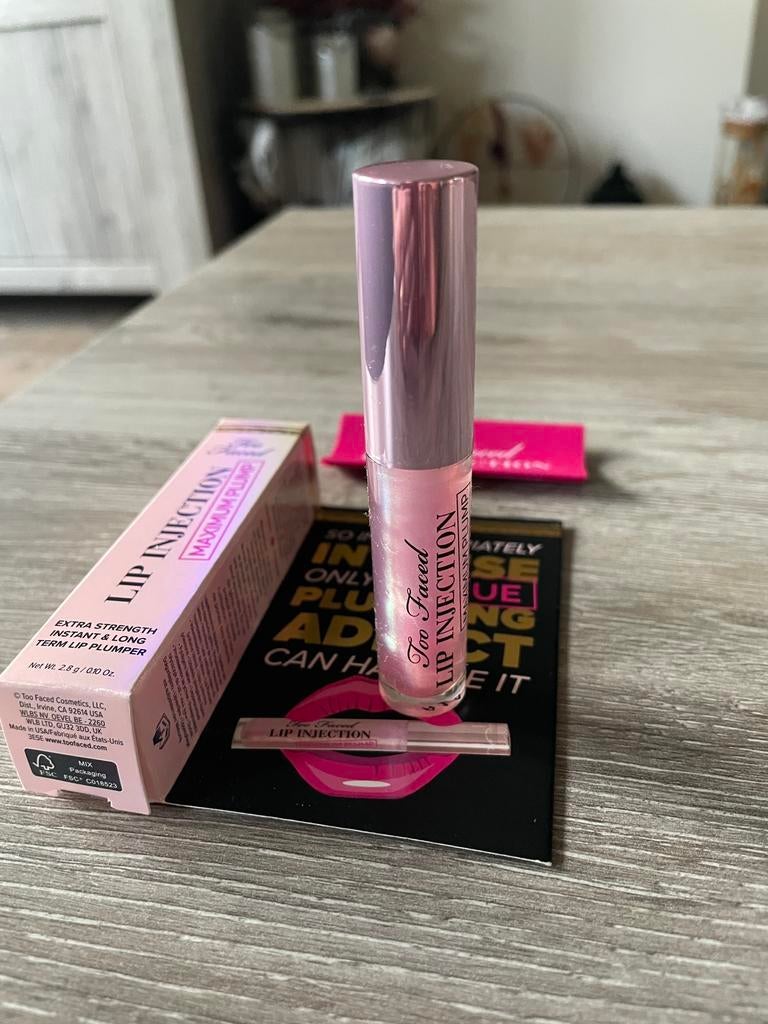 Too Faced Lip Injection Maximum Plump, Ophalen of Verzenden, Nieuw, Roze, Lippen