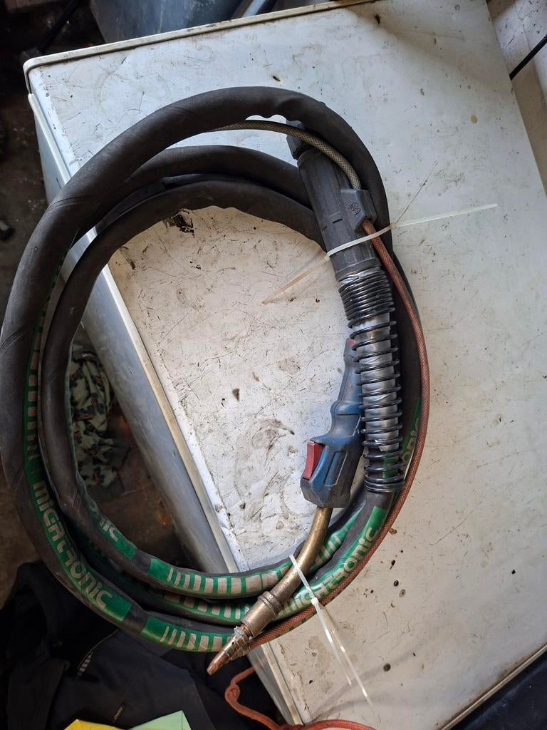 Watergekoeld Migatronic MIG/MAG Slangenpakket, Ophalen of Verzenden, Gebruikt, 250 ampère of meer, Co2