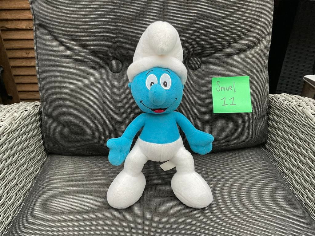 Nieuwe zgan smurfen knuffel pluche smurf 35cm, Verzamelen, Smurfen, Ophalen, Nieuw, Poppetje, Figuurtje of Knuffel