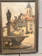 Bern zwitserland schilderij aquarel?, Ophalen of Verzenden