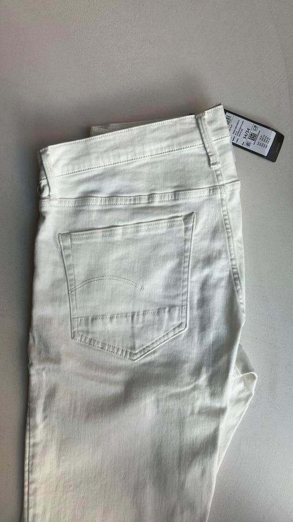 G star witte  spijkerbroek w34 L34, Ophalen of Verzenden, Nieuw, Maat 52/54 (L), Wit